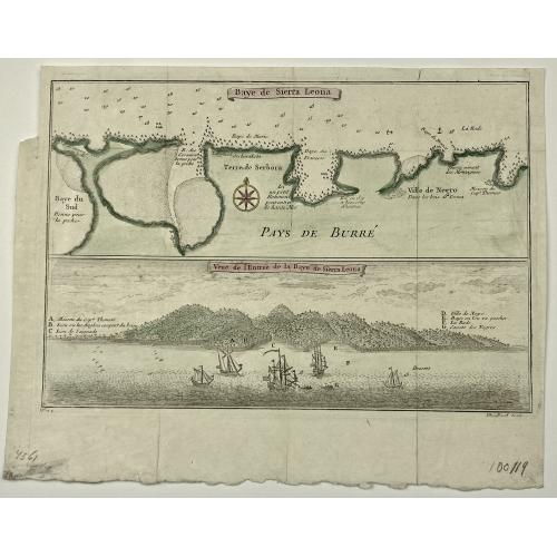 Old map image download for [Lot of 14 maps] Carte Generale de la Coste de la Guinée. Plus a map of the Gulf of Guinea on 2 sheets by Rigobert Bonne and 6 other maps of the Gulf of Guinea