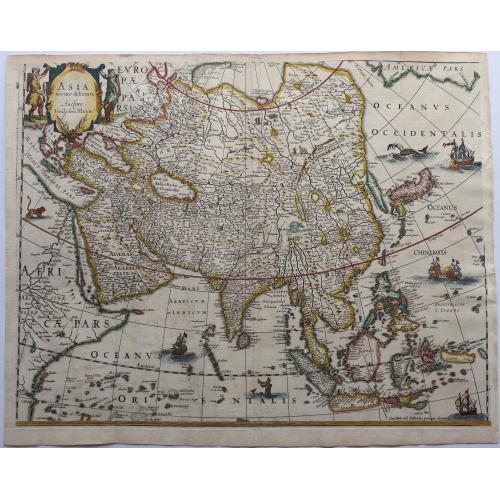 Asia Noviter Delineata