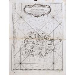 Carte réduite de l'isle d'Antigue