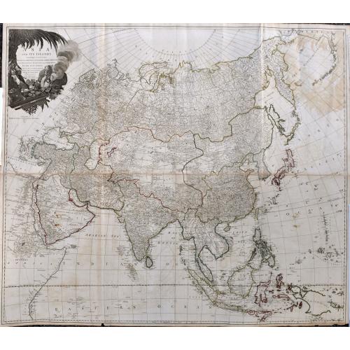 Asia and its islands according to D'Anville : divided into empires, kingdoms, ... with the European possessions and settlements in the East Indies... the discoveries made in the Eastern parts by the English under Captn. Cook, Vancouver & Peyrouse