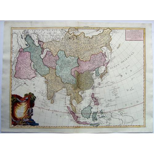 Old map image download for L'ASIE divisee en ses principaux Etats ...