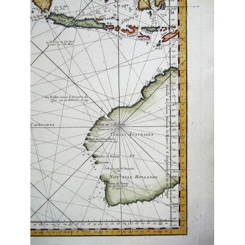 Old map image download for AUSTRALIA - INDIAN OCEAN, - CARTE REDUITE DE L'OCEAN ORIENTAL OU MER DES INDES ...