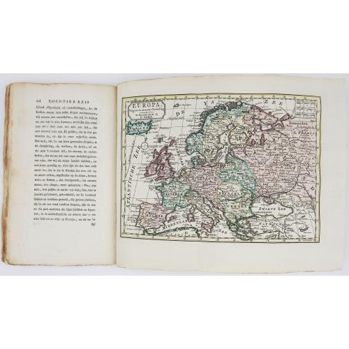 Old map image download for Geheimzinnige toebereidselen tot eene boertige reis door Europa.