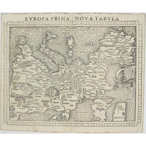 Old map image download for Europa Prima Nova Tabula