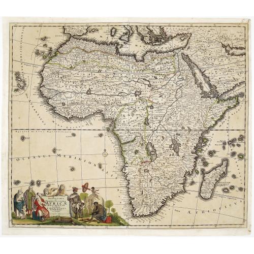 Old map image download for Novissima et Perfectissima Africae Descriptio…