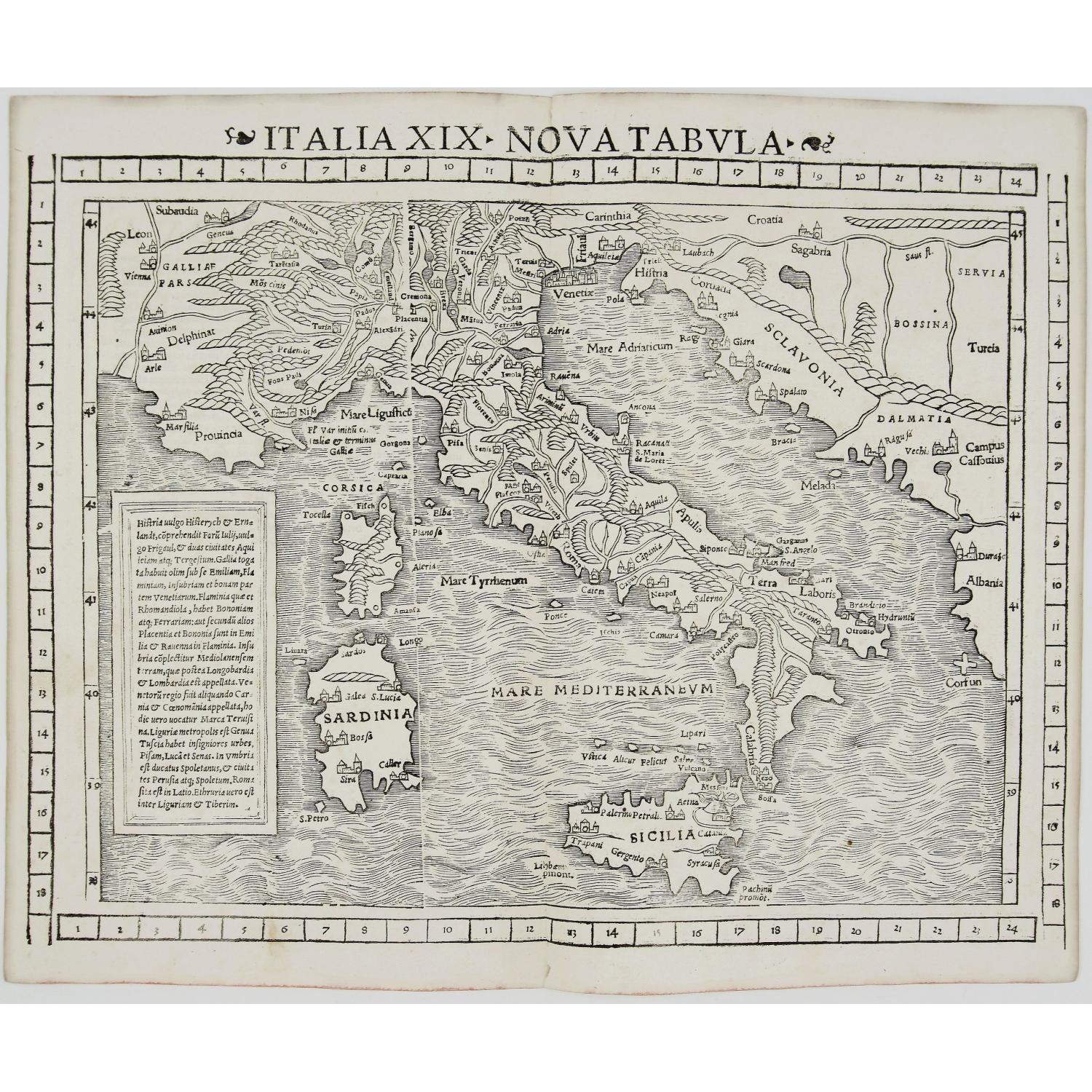 Italia XIX Nova Tabula