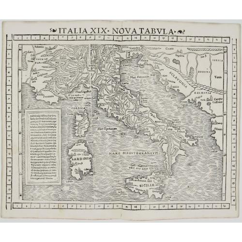 Italia XIX Nova Tabula