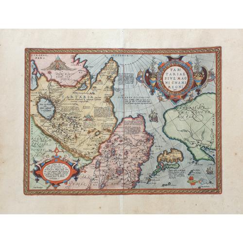 Old map image download for Tartariae sive magni regni...