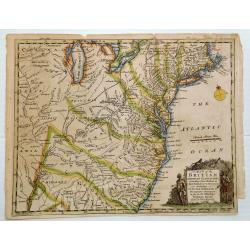 A MAP OF THE BRITISH AMERICAN PLANTATIONS, Extending From Boston.Including All The Back Settlements In The Respective Provinces, As Far As The Mississippi