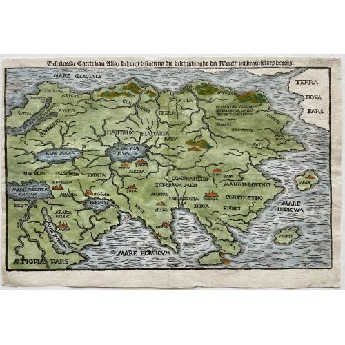 Old map image download for Deze tweede Caerte van Asia