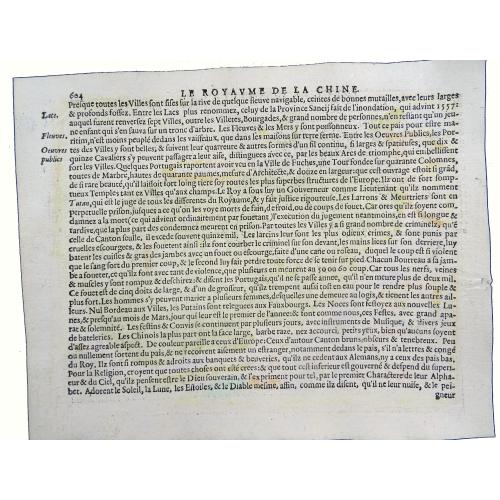 Rare, antique map of  China