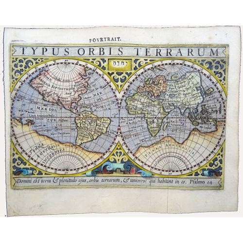 Old map image download for Typus Orbus Terrarum