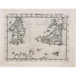 TAVOLA NUOVA DI SARDIGNA ET DI SICILIA