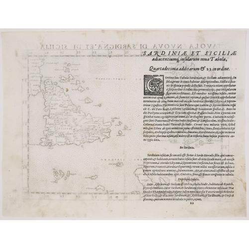 Old map image download for TAVOLA NUOVA DI SARDIGNA ET DI SICILIA