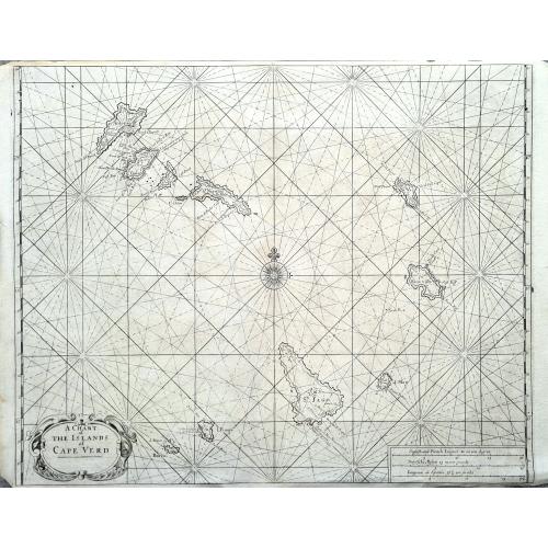 Old map image download for A Chart of the islands of Cape Verd