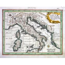 Tabula Italiae Corsicae, Sardiniae,...