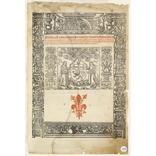 Biblia cu(m) concordantijs veteris...