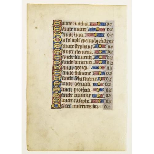 BOOK OF HOURS.