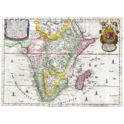 A Mapp of the Higher and Lower Aethiopia Comprehending ye Several Kingdomes ...