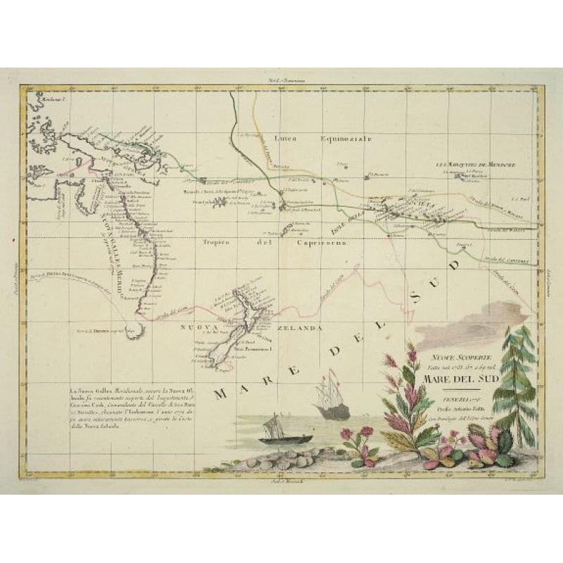 Nuove Scoperte Fatte nel 1765, 67 e 69 nel Mare del Sud.
