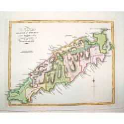 Map of the Island of Tobago for the History of the West Indies by Bryan Edwards Esqr.