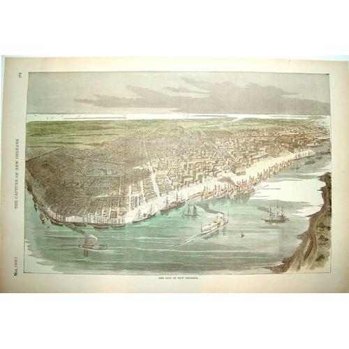 Old map image download for New Orleans