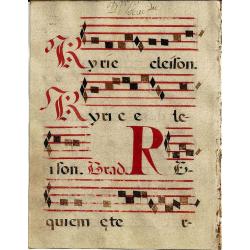 Manuscript Gradual Leaf