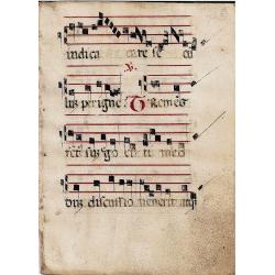 Manuscript Music Page 