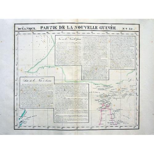 Old map image download for Partie de la Nouvelle Guinée. No30