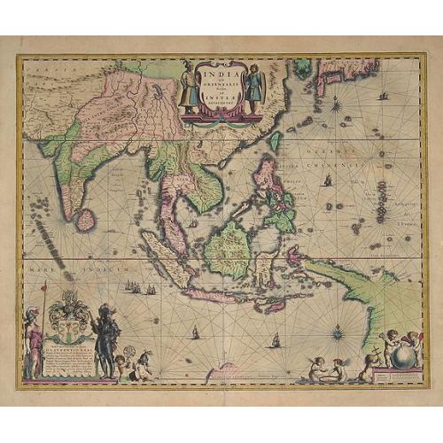 Old map image download for India quae orietalis dicitur et Insulae Adiacentes