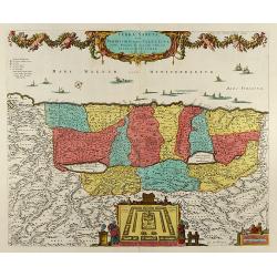 Terra Sancta, sive Promissionis, olim Palestina Recens Delineata, et in Lucem Edita per Nicolaum Visscher Anno 1659
