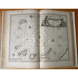 Dapper, Olffert: Naukeurige Beschrijvinge der Afrikaensche Eylanden. (Dapper's description of the Islands of Africa, including Malta.)