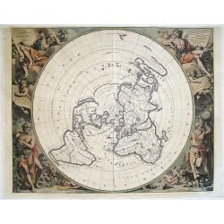 Planisphere Terrestre Suivant les nouvelle Observations des Astronomes Dressee et presente Roy Tres Chretien par Mr. Cassini...