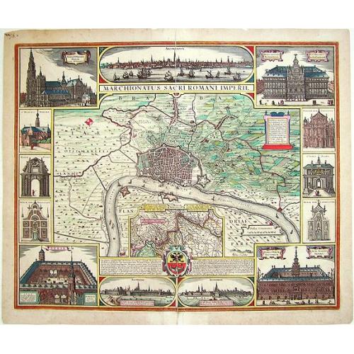 Old map image download for Marchionatus Sacri Romani Imperii. 