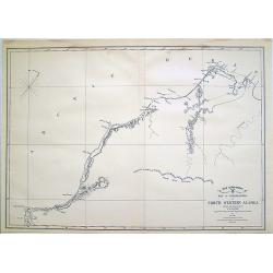 War Department Map of Exploration of North Western Alaska...