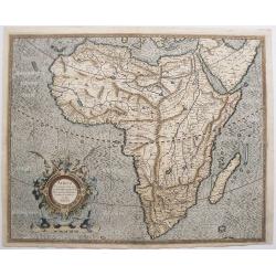 Africa ex magna orbis terre descriptione Gerardi Mercator.