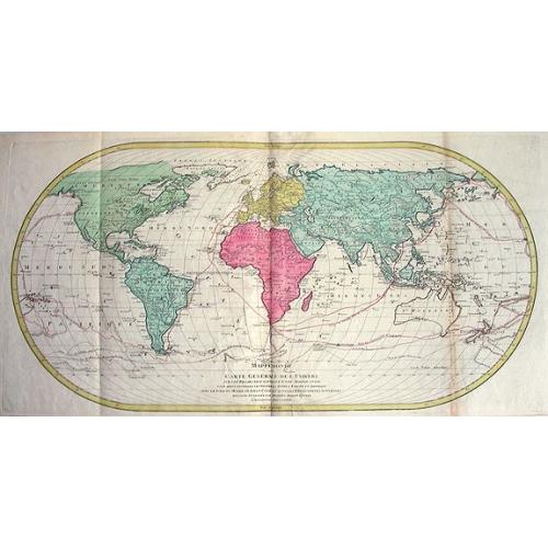 Old map image download for Mappe Monde ou Carte Generale de l'Univers sur une Projection Nouvelle...