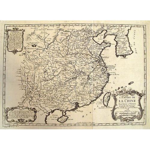 Old map image download for L'Empire de la Chine.