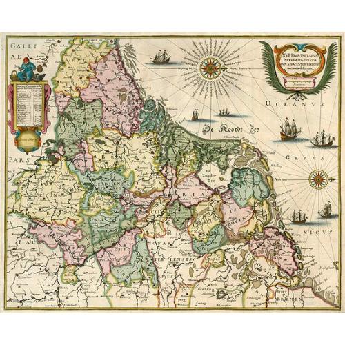 Old map image download for XVII Provinciarum Inferioris Germaniae.