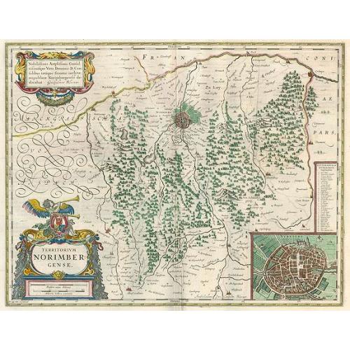 Old map image download for Territorio Norimbergense.