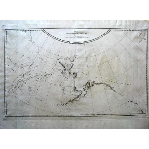 Old map image download for Chart of the NW Coast of America and NE Coast of Asia...
