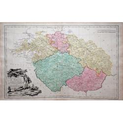 Carte des Etats de Boheme . . .