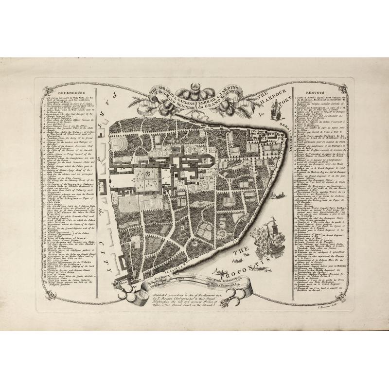 The Seraglio & Gardens of the Grand Seignior.