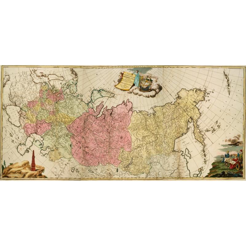 Tabula Geographica Generalis Imperii Russici.