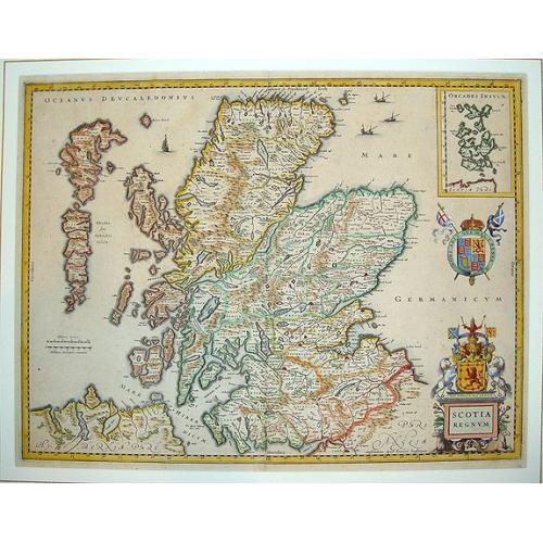 Old map image download for Scotia Regnum.