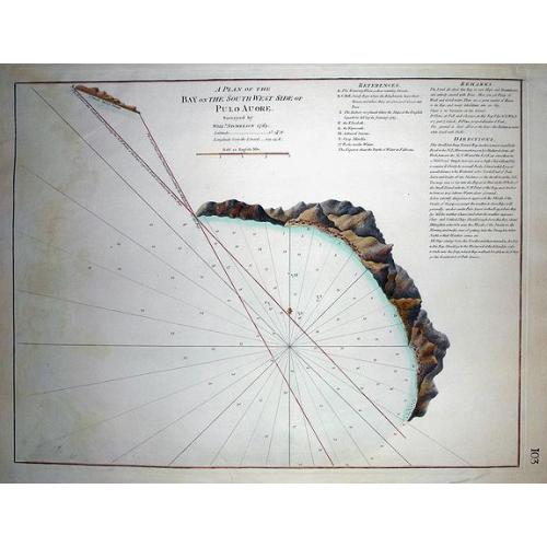 A Plan of the Bay on the South West Side of Pulo Auore...