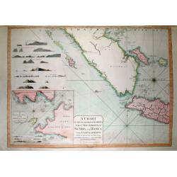 A Chart of the South Part of Sumatra and of the Straits of Sunda and Banca with Gaspar Straits...