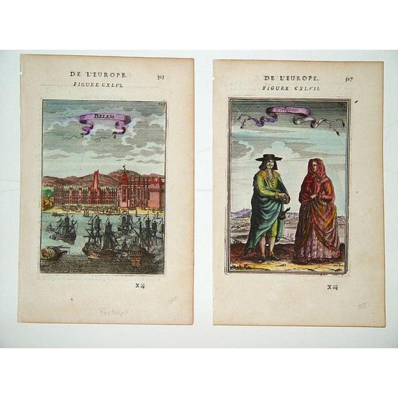 Belem (left) and Portugais (right)
