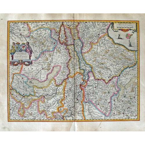 Old map image download for Geldria Ducatus et Zutfania Comitatus.