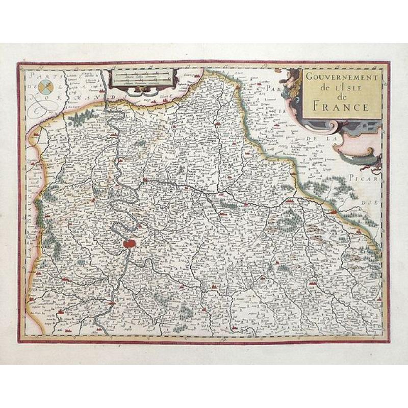 Gouvernement de L\'Isle de France.